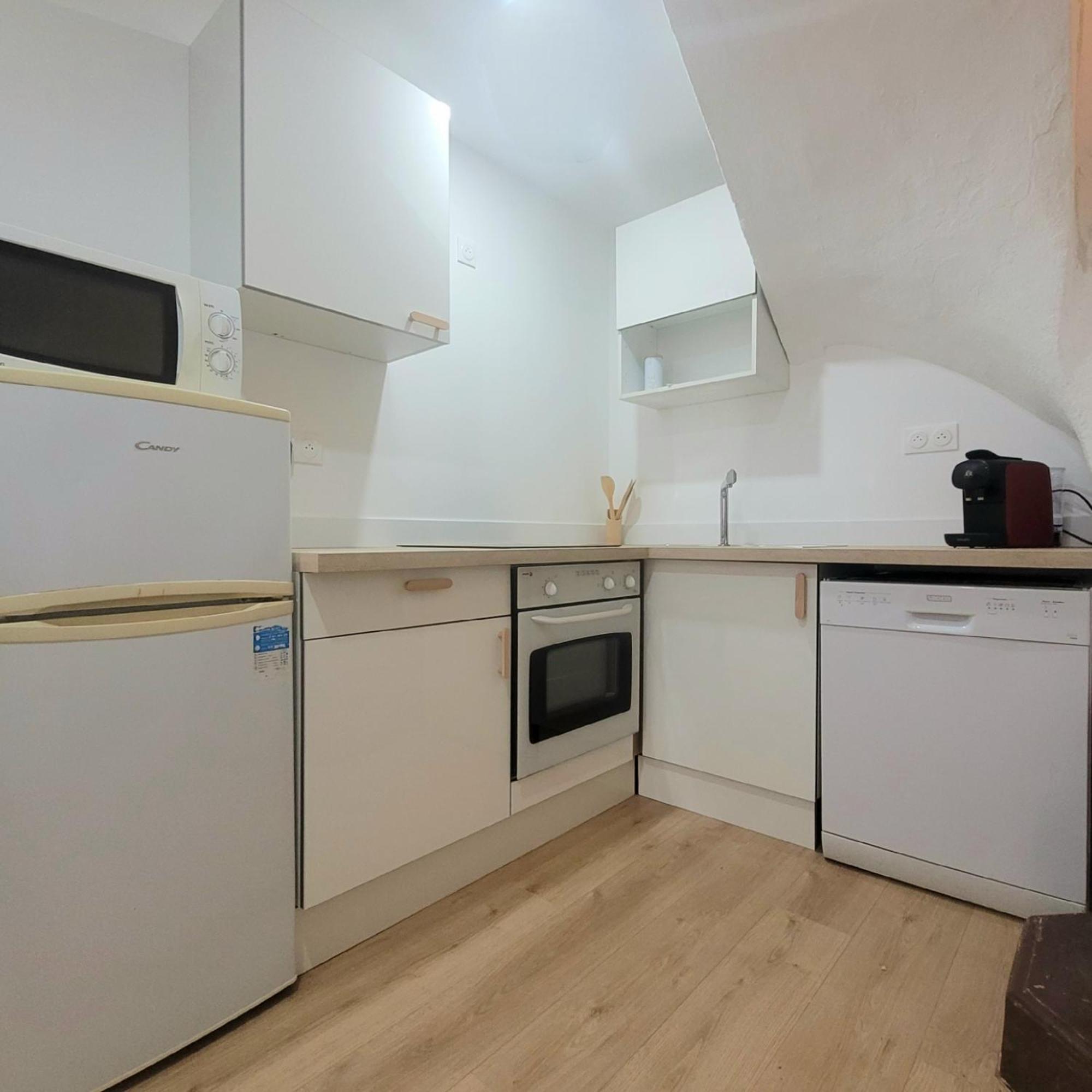 Jolie Maison De Vacances 4-5 Personnes Saint-Marcel-sur-Aude Exteriör bild
