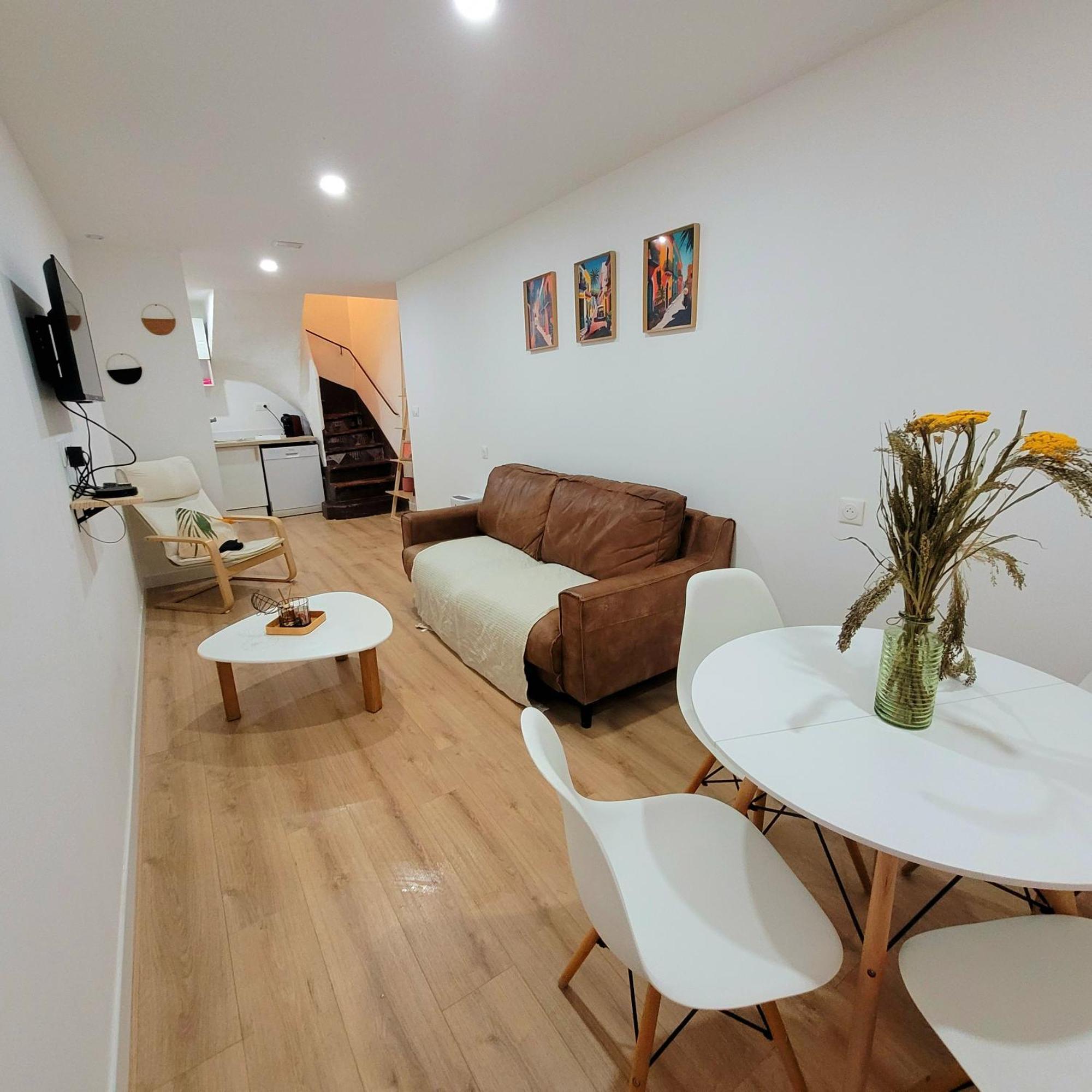 Jolie Maison De Vacances 4-5 Personnes Saint-Marcel-sur-Aude Exteriör bild